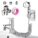 Roscid Sink Faucet Sprayer Attachment Set, Kitchen Bathroom Pet Bathing Gray. Fixed Price $34.52.