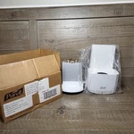 4 Purell Touch-free Hand Sanitizer Dispenser 7720-01 White ES8 New Lot Of Nib. Fixed Price $40.00.