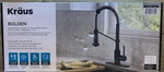 Kraus KFF-1610 Bolden 1.8 Gpm Hole Pre-rinse Pull Down Kitchen Black. Fixed Price $142.50.