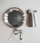 New Delta BT14496-SS Windemere 1-HANDLE Tub Shower Missing Parts. Fixed Price $40.00.
