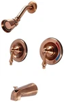 Kingston Brass KB66.AL Vintage Tub And Shower Trim Package With - Copper. Fixed Price $471.22.