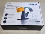 Kohler Katun Single Hole Mid Arc Bathroom Faucet - Matte Black. Fixed Price $95.98.