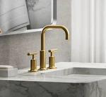 New Kohler K-14406-4-2MB Purist 1.2 Gpm Faucet With Drain Moderne Brass. Fixed Price $629.00.