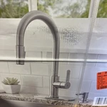 Glacier Bay Paulina Handle Kitchen Faucet Pull Down Stainless Steel 1008022733. Fixed Price $59.95.