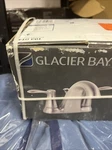 Glacier Bay Gable 4" Centerset 2-HANDLE Mid-arc Bathroom Brushed Nickel New!. Fixed Price $26.10.