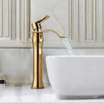 Antique Style Brass Bathroom Faucet , Vintage Tap Vanity Fixtures. Fixed Price $220.00.