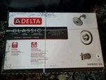 Delta Classic Monitor 14 Series Tub And Shower Faucet Set - Stainless.... Fixed Price $89.00.