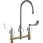 Chicago Faucets 786-E29XKABCP Concealed Hot And Cold Sink. Fixed Price $617.81.