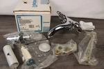 New Moen Monticello 4" Center Set 4550 Chrome Faucet Handle Insert Not Including. Fixed Price $150.00.
