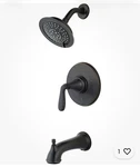 Pfister Northcott LG89-8MGY 1-HANDLE Tub & Shower Trim Only In Tuscan Bronze. Fixed Price $74.87.
