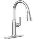 Glacier Bay Oswell One-handle Pull-down Sprayer Kitchen Faucet Stainless Steel. Fixed Price $62.82.