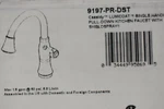 Delta 9197-PR-DST Casady Pull-down Kitchen Faucet Lumicoat Chrome Finish. Fixed Price $220.00.