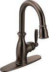 Moen 5985ORB Brantford Oil Rubbed Bronze 1 Handle High Arc Bar Faucet. Fixed Price $185.00.