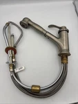 Kohler K-12177-BN Fairfax Single Control Pullout Kitchen Faucet, Brushed Nickel. Fixed Price $145.00.