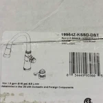 Delta 19964Z-KSSD-DST Spargo 1.8 Gpm Pull Down Kitchen Faucet With Soap Dispense. Fixed Price $295.00.