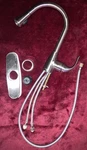 Tuscany Sharena One Handle Pull Down Kitchen Faucet. Fixed Price $60.00.