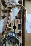 Signature Hardware 582240 Ridgeway Touchless Sensor Kitchen Faucet Brushed Gold. Fixed Price $259.00.