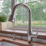 Alfi Brand ABKF3783 Traditional Gooseneck Pull Down Kitchen Faucet. Fixed Price $170.10.