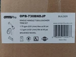 Matco OPB-730BN Tub Shower Trim Brushed Nickel, Single Handle. Fixed Price $45.00.