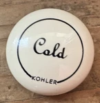 Kohler Fairfax FAUCET(K-12265-4) Handle Button Cold K-78662-96 Biscuit. Fixed Price $25.00.