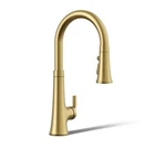 Kohler K-23766-2MB Tone Touchless Pull-down Kitchen Sink Faucet, Brushed Brass. Fixed Price $599.99.