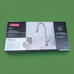 Delta Kylo TOUCH2O Pull Down Kitchen Faucet Brilliance Stainless 19846TLZ-SS-DST. Fixed Price $224.99.