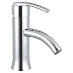 Eisen Home 7" Solid Brass Bathroom Sink Faucet Single Handle, Polished Chrome. Fixed Price $24.95.