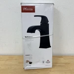 Pfister LF-042-BLLB Bellance 1-HANDLE 1-HOLE Bathroom Faucet+drain Kit+deckplate. Fixed Price $67.99.