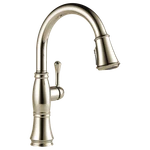 Delta Cassidy 9197-PN-PR-DST Pull-down Kitchen Faucet Lumicoat Polished Nickel. Fixed Price $689.00.
