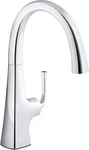 Brand New Kohler 22065-CP Graze 1.5 Gpm Single Hole Bar Faucet Polished Chrome. Fixed Price $204.00.