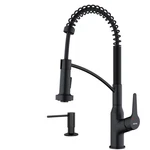 Karran Usa KKF210SD35 Scottsdale 1.8 Gpm Hole Kitchen Faucet - Black. Fixed Price $220.97.
