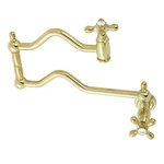 Kingston Brass KS210.AX Heritage 3.8 Gpm Hole Wall Mounted Pot -. Fixed Price $461.47.
