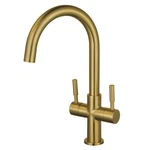 Kingston LS8293DL Concord Vessel Faucet, Brushed BRASS,4.13 X 7.44 13.44. Fixed Price $100.95.